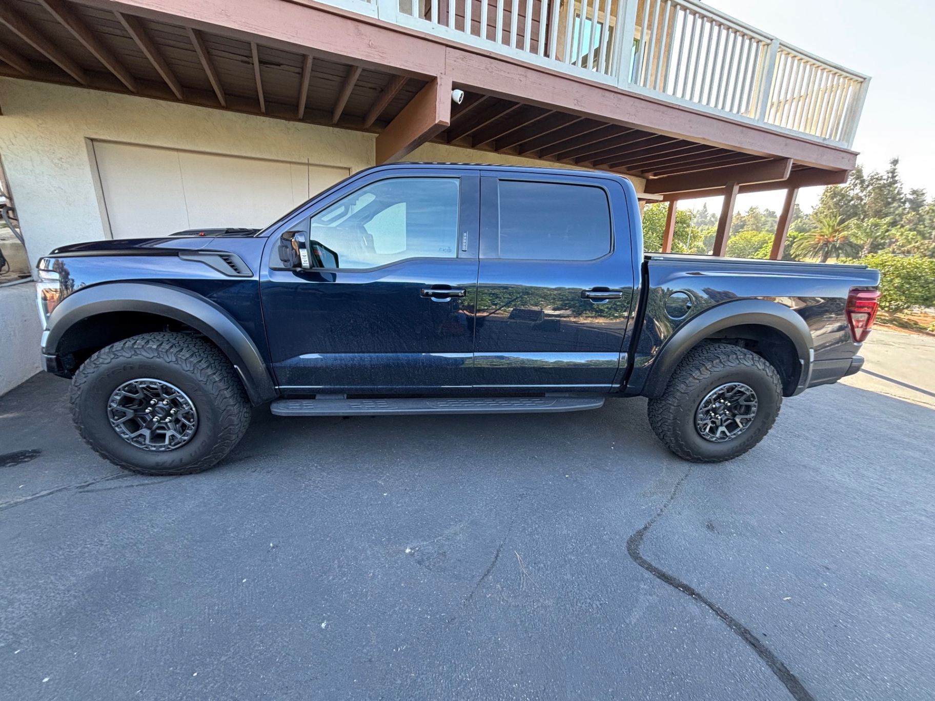 Ford F-150 Raptor — Exterior Detail — before detailing, showing dirt and wear