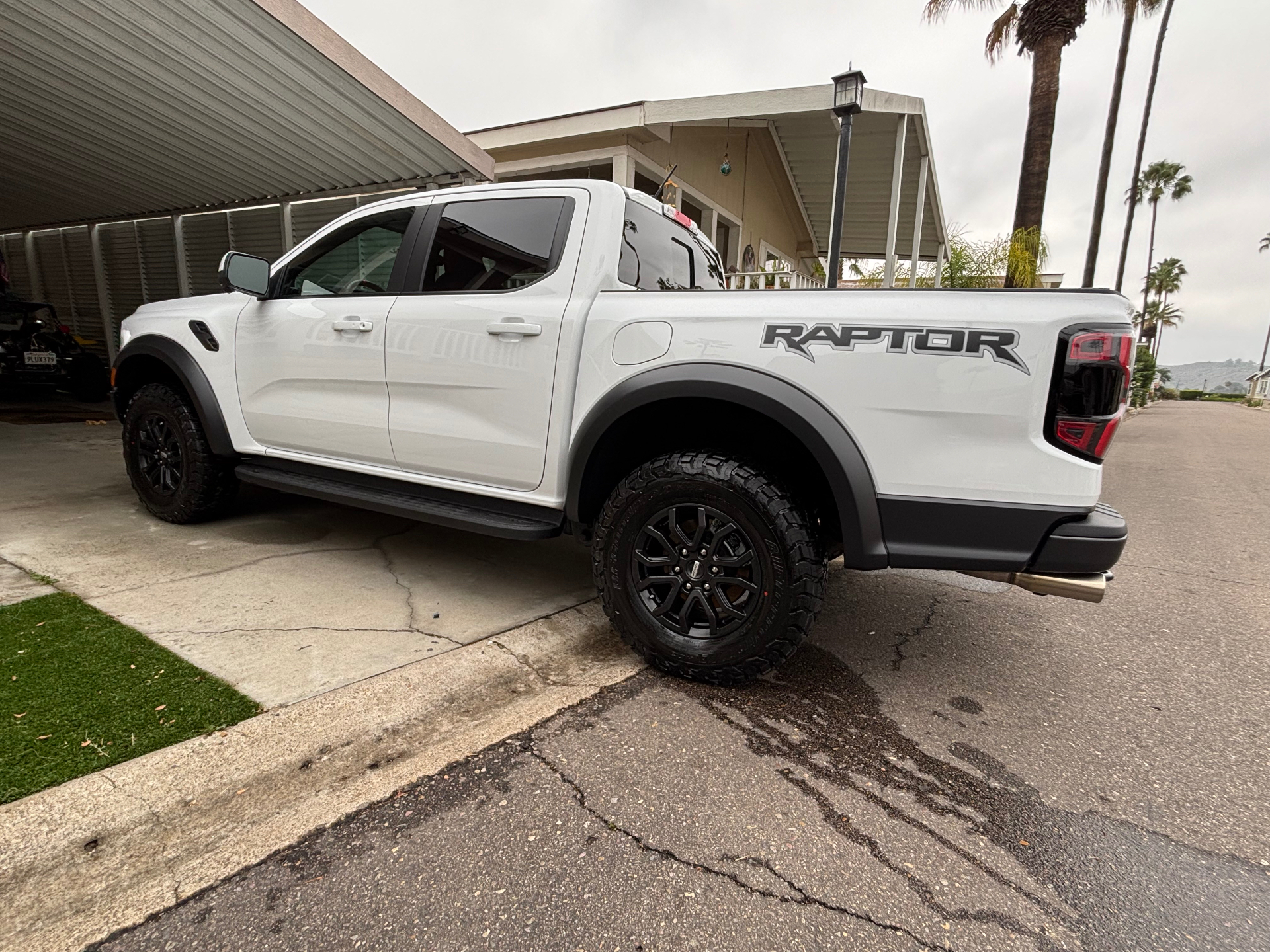 2026 Ford Ranger Raptor — Basic Wash & Vacuum Package — after professional detailing by Ride N' Shine