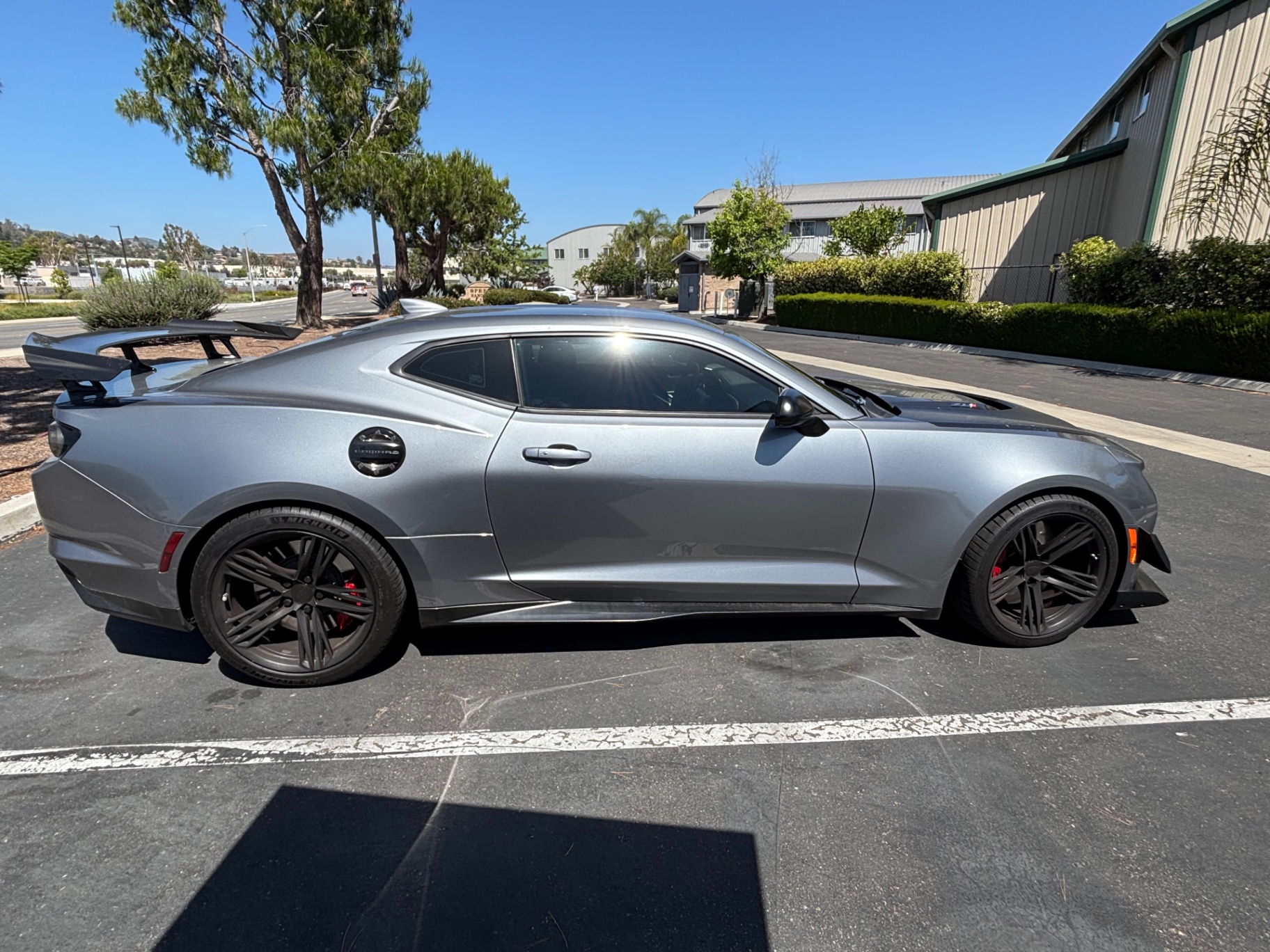 Chevrolet Camaro ZL1 — Biweekly Basic Wash & Vacuum — before detailing, showing dirt and wear