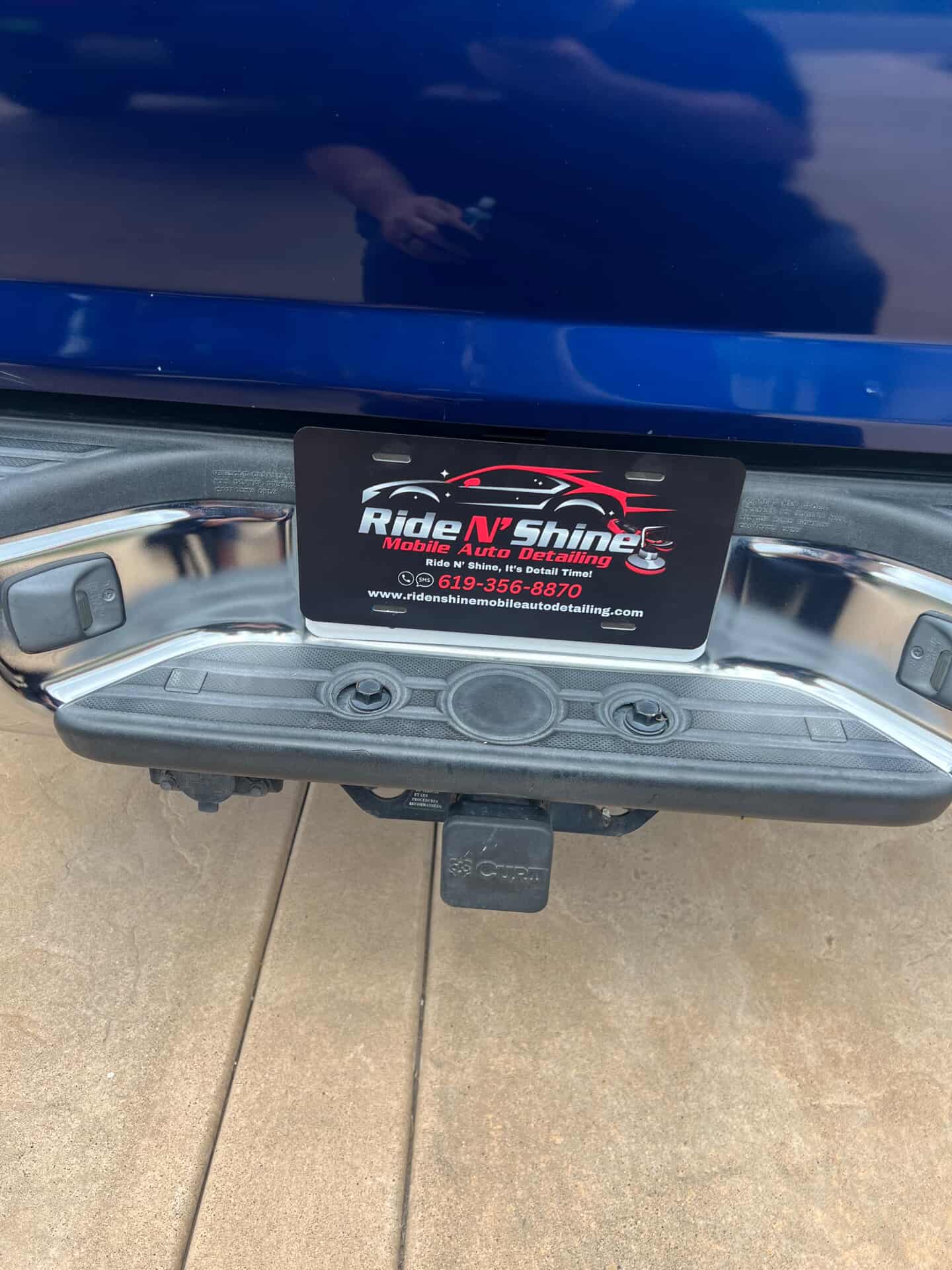 Toyota Tacoma — Plastic Restoration — before detailing, showing dirt and wear