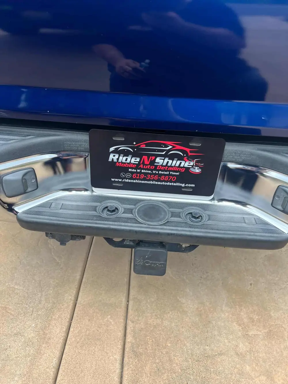 Toyota Tacoma — Plastic Restoration — before detailing, showing dirt and wear